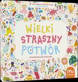 Wielki straszny potwór Rysunkowa gra kościana