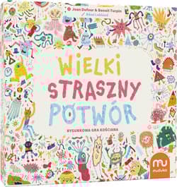 Wielki straszny potwór Rysunkowa gra kościana