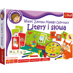 Wielki Zestaw Małego Odkrywcy Litery i Słowa