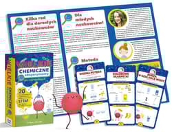 Wielkie Chemiczne Eksperymenty dla najmłodszych! 20 niesamowitych i zabawnych eksperymentów STEM dla dzieci w wieku 3-6 lat - Ewa Brzychcy