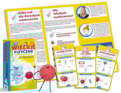 Wielkie Fizyczne Eksperymenty dla najmłodszych! 20 niesamowitych i zabawnych eksperymentów STEM dla dzieci w wieku 3-6 lat - Jacie Maslyk