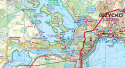 Galeria - zdjęcie nr. 2 - Wielkie Jeziora Mazurskie mapa turystyczna 1:60 000 papier 2021