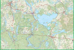 Galeria - zdjęcie nr. 4 - Wielkie Jeziora Mazurskie mapa turystyczna 1:60 000 papier 2021