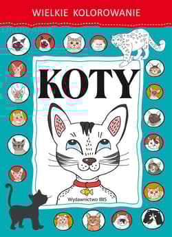 Wielkie kolorowanie Koty