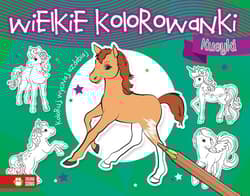 Wielkie kolorowanki Kucyki - Opracowanie Zbiorowe