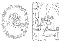 Galeria - zdjęcie nr. 3 - Wielkie podwórko. Bluey. Wesoła kolorowanka