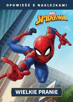 Wielkie pranie Marvel Spider-Man Opowieść z naklejkami - Manning Mathew K.