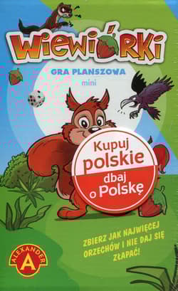 Wiewiórki mini Gra planszowa