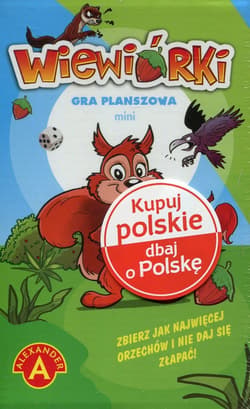 Wiewiórki mini Gra planszowa