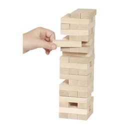 Wieża jenga duża naturalna