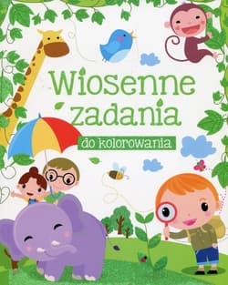 Wiosenne zadania do kolorowania - Beata Białogłowska-Piwko
