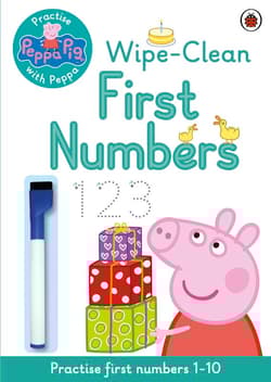 Wipe-Clean First Numbers. Peppa Pig wer. angielska - Opracowanie Zbiorowe