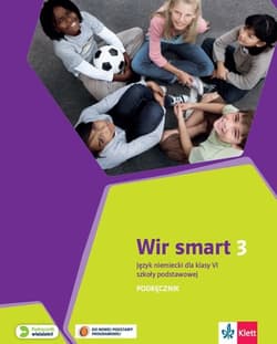 Wir smart 3 Język niemiecki dla klasy 6 Podręcznik z płytą CD Szkoła podstawowa - Sękowska Katarzyna, Wieszczecz