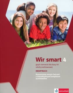 Wir Smart 4 Smartbuch Rozszerzony zeszyt ćwiczeń z interaktywnym kompletem uczniowskim klasa 7 Szkoła podstawowa