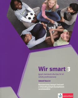 Wir Smart Język niemiecki 3 Smartbuch Rozszerzony zeszyt ćwiczeń z interaktywnym kompletem uczniowskim dla klas IV-VI z płytą CD Szkoła podstawowa - Książek-Kempa Ewa, Kubicka Aleksandra, Młynarska Olga