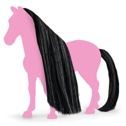 Galeria - zdjęcie nr. 2 - Włosy dla koni z linii Beauty Horses czarne SLH42649