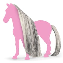 Galeria - zdjęcie nr. 2 - Włosy dla koni z linii Beauty Horses szare SLH42652