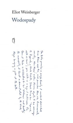 Wodospady - Eliot Weinberger