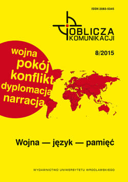 Wojna — język — pamięć