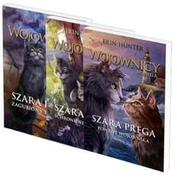 Wojownicy Manga Szara Pręga Trylogia Pakiet - Erin Hunter