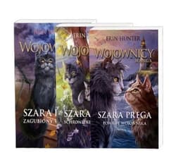Wojownicy Manga Szara Pręga Trylogia Pakiet - Erin Hunter