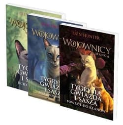 Wojownicy Manga Tygrysia Gwiazda i Sasza Trylogia Pakiet - Erin Hunter