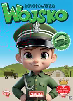 Wojsko. Kolorowanka z naklejkami - Agata Niemirska