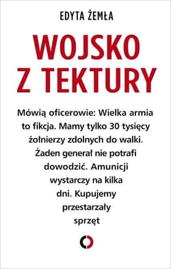 Wojsko z tektury - Edyta Żemła
