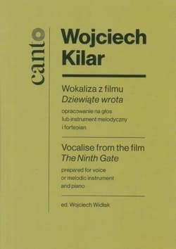 Wokaliza z filmu "Dziewiąte wrota" - Wojciech Widłak