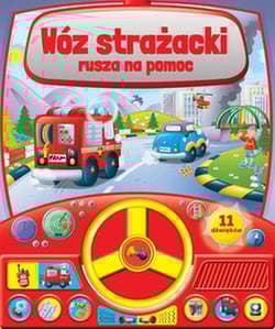 Wóz strażacki rusza na pomoc