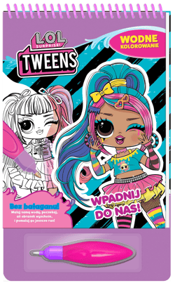 Wpadnij do nas! L.O.L Surprise! Wodne kolorowanie - Opracowanie Zbiorowe