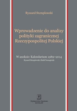 Wprowadzenie do analizy polityki zagranicznej Rzeczypospolitej Polskiej - Stemplowski Ryszard