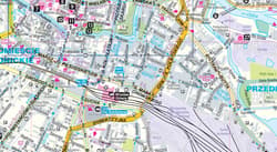 Galeria - zdjęcie nr. 3 - Wrocław laminowany map&guide 2w1