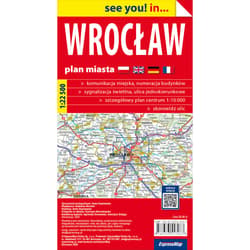 Galeria - zdjęcie nr. 4 - Wrocław papierowy plan miasta 1:22 500