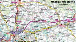 Galeria - zdjęcie nr. 2 - Wrocław papierowy plan miasta 1:22 500