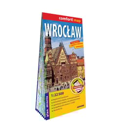 Wrocław plan miasta 1:22 500 laminat 2024 - Opracowanie Zbiorowe