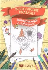 Wrocławskie krasnale - kolorowanka - Praca zbiorowa