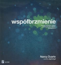 Współbrzmienie  Znajdź wspólny język z odbiorcami twojej prezentacji - Nancy Duarte