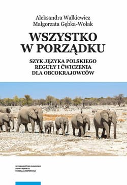 Wszystko w porządku Szyk języka polskiego Reguły i ćwiczenia dla obcokrajowców - Walkiewicz Aleksandra