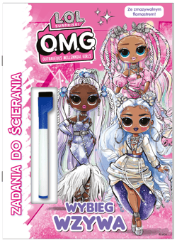 Wybieg wzywa L.O.L. Surprise! Zadania do ścierania - Praca zbiorowa