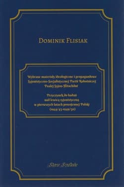 Wybrane materiały ideologiczne i propagandowe Syjonistyczno-Socjalistycznej Partii Robotniczej Poalej Syjon-Hitachdut Przyczynki do badań nad lewicą - Dominik Flisiak