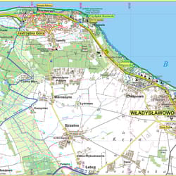 Galeria - zdjęcie nr. 4 - Wybrzeże Bałtyku Karwia - Władysławowo - Hel - Gdynia 1:50 000