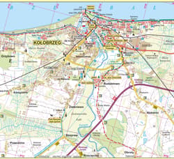 Galeria - zdjęcie nr. 2 - Wybrzeże Bałtyku Mrzeżyno - Kołobrzeg - Jarosławiec 1:50 000