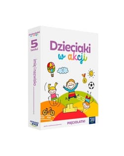 Wychowanie przedszkolne dzieciaki w akcji 5-latki zestaw 30550 - Praca zbiorowa