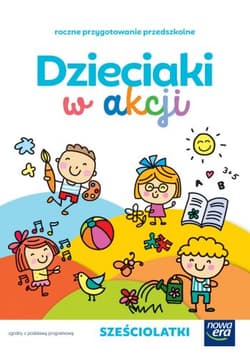Wychowanie przedszkolne dzieciaki w akcji 6-latki zestaw 30785 - Praca zbiorowa