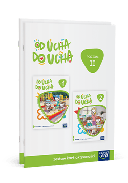 Wychowanie przedszkolne OD UCHA DO UCHA 4-latki Poziom 2 Zestaw kart aktywności