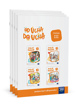 Wychowanie przedszkolne OD UCHA DO UCHA 5-latki Poziom 3 Zestaw kart aktywności - Stalmach-Tkacz Anna, Mucha Karina