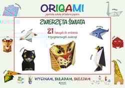 Wycinam składam sklejam Origami Zwierzęta świata