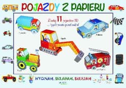 Wycinam składam sklejam Pojazdy z papieru - Irene Mazza