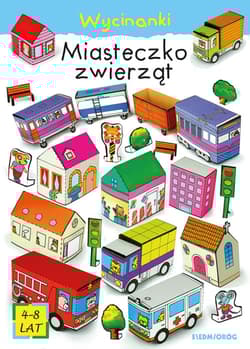 Wycinanki Miasteczko zwierząt - Tamara Michałowska